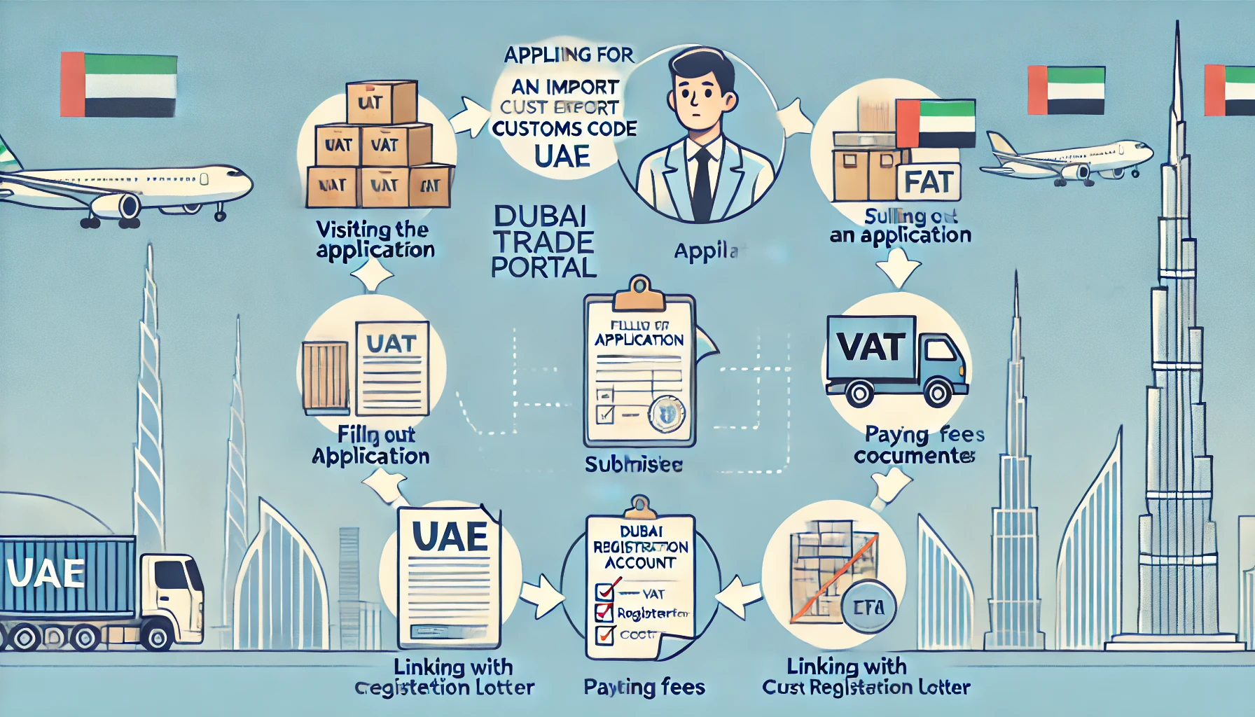 How to Apply for Import Export Customs Code in the UAE: A Step-by-Step Guide